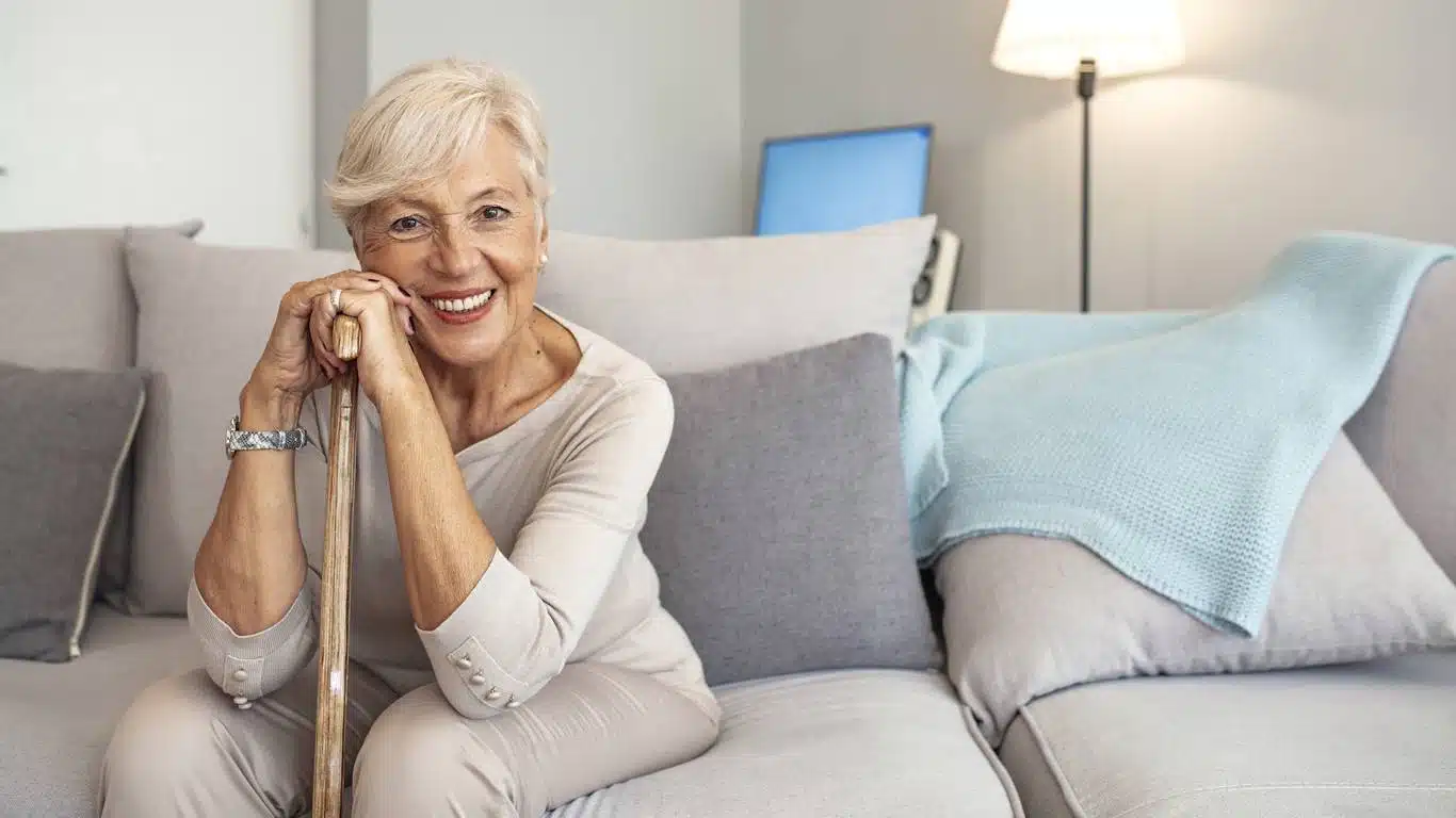 canne marche senior