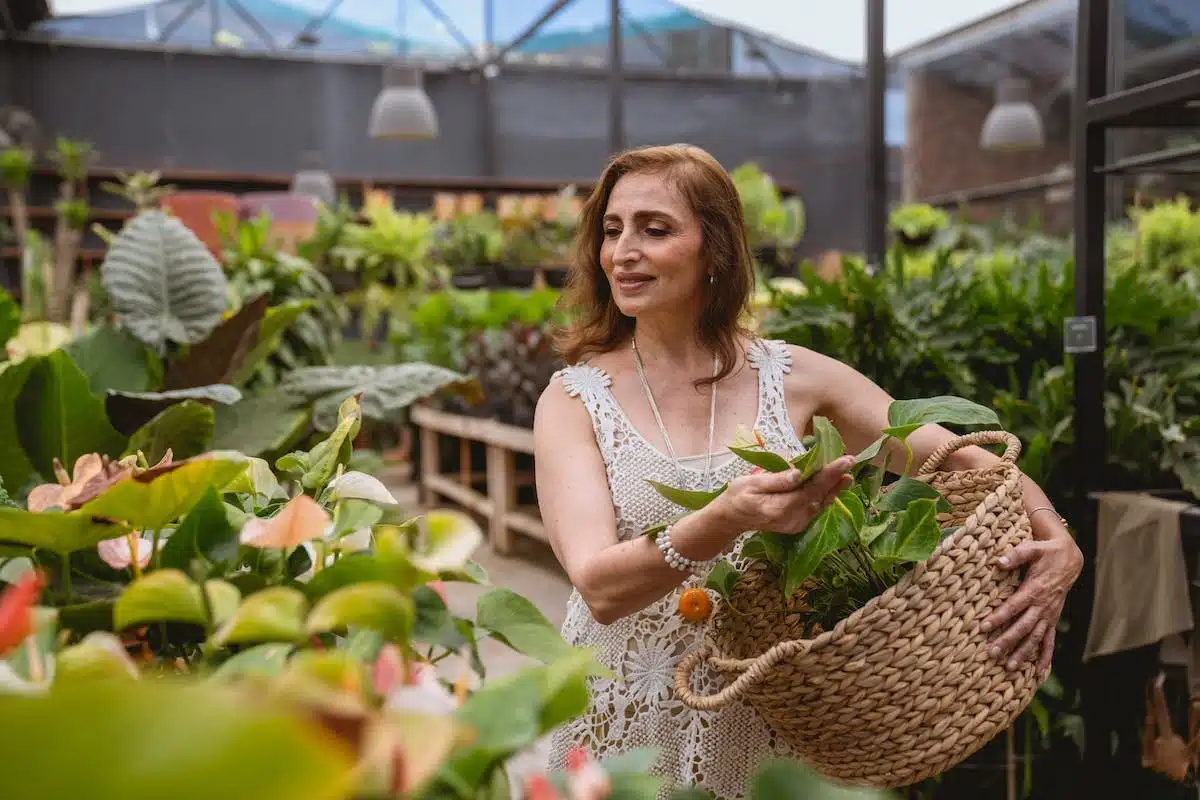seniors jardinage