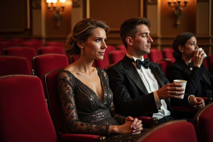femme-elegante-theatre-italien Femme en robe de soirée dans un théâtre italien élégant