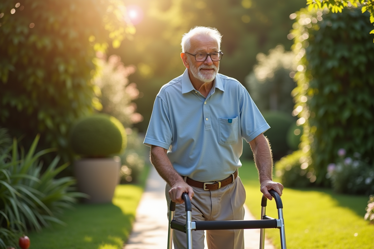 déambulateur senior