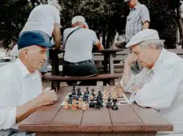 Découvrir la maison de retraite : Un choix idéal pour le bien-être des seniors deux hommes seniors jouant aux échecs